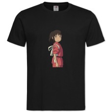 TSen To Chihiro No Kamikakushi Chihiro Ogino -shirt with Print Sen To Chihiro No Kamikakushi Chihiro Ogino - 2XL black