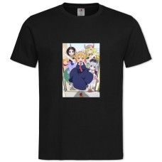 Футболка с принтом Кобаяши И Её Горничная-Дракон Главная Тема - 2XL черная