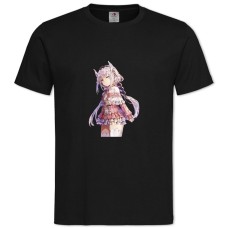 Футболка с принтом Кобаяши И Её Горничная-Дракон Красивая Канна - 2XL черная