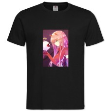 TDarling In The Franxx Amazing Zero Two -shirt with Print Darling In The Franxx Amazing Zero Two - 2XL black