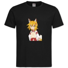 TSewayaki Kitsune No Senko-San Girl -shirt with Print Sewayaki Kitsune No Senko-San Girl - 2XL black