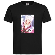 TSewayaki Kitsune No Senko-San Cute Girl -shirt with Print Sewayaki Kitsune No Senko-San Cute Girl - 2XL black
