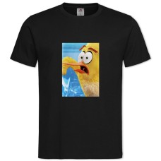 TAngry Birds Yellow -shirt with Print Angry Birds Yellow - 2XL black