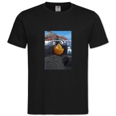 TAngry Birds Black -shirt with Print Angry Birds Black - 2XL black