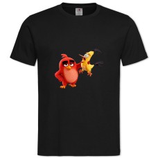TAngry Birds Friends -shirt with Print Angry Birds Friends - 2XL black