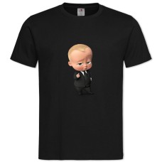 TBaby Boss Child -shirt with Print Baby Boss Child - 2XL black