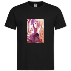 TBeyond The Boundary Girl Kuriyama Mirai -shirt with Print Beyond The Boundary Girl Kuriyama Mirai - 2XL black