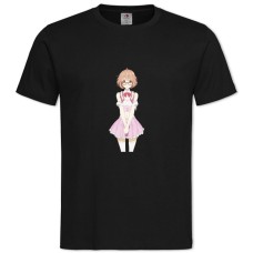 TBeyond The Boundary Beautiful Kuriyama Mirai -shirt with Print Beyond The Boundary Beautiful Kuriyama Mirai - 2XL black