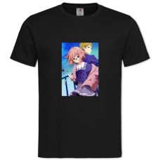 TBeyond The Boundary Kuriyama And Akihito -shirt with Print Beyond The Boundary Kuriyama And Akihito - 2XL black