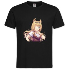 Футболка з принтом Неко Пара Котячий Рай Мапл Неко - 2XL чорна