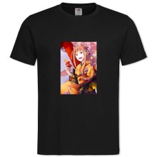 TSpice And Wolf Funny Holo -shirt with Print Spice And Wolf Funny Holo - 2XL black