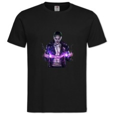 TSuicide Squad The Joker Lighting -shirt with Print Suicide Squad The Joker Lighting - 2XL black