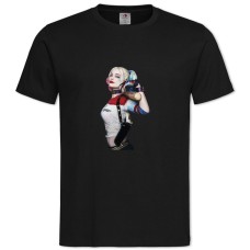 TSuicide Squad Harley Quinn -shirt with Print Suicide Squad Harley Quinn - 2XL black