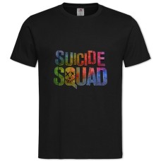 TSuicide Squad Creative Logo -shirt with Print Suicide Squad Creative Logo - 2XL black