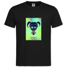 TSuicide Squad Harley Quinn Art -shirt with Print Suicide Squad Harley Quinn Art - 2XL black