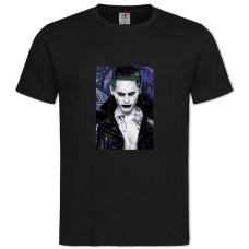 TSuicide Squad Joker Face -shirt with Print Suicide Squad Joker Face - 2XL black