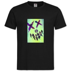 TSuicide Squad Main Heroes -shirt with Print Suicide Squad Main Heroes - 2XL black