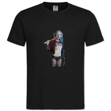 TSuicide Squad The Harley Quinn -shirt with Print Suicide Squad The Harley Quinn - 2XL black