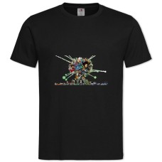 TSuicide Squad Boom Heroes -shirt with Print Suicide Squad Boom Heroes - 2XL black