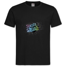 TSuicide Squad Cute Logo -shirt with Print Suicide Squad Cute Logo - 2XL black