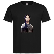 TThe Hunger Games Katniss Everdeen Hero -shirt with Print The Hunger Games Katniss Everdeen Hero - 2XL black