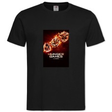 TThe Hunger Games La Saga -shirt with Print The Hunger Games La Saga - 2XL black