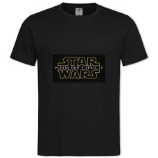 TStar Wars Do Not Spoil -shirt with Print Star Wars Do Not Spoil - 2XL black