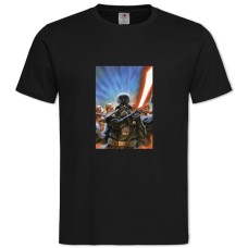TStar Wars Darth Vader Art -shirt with Print Star Wars Darth Vader Art - 2XL black