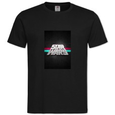 TStar Wars Big Logo -shirt with Print Star Wars Big Logo - 2XL black
