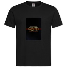 TStar Wars Main Logo -shirt with Print Star Wars Main Logo - 2XL black