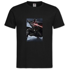 TStar Wars Cute Darth Vader -shirt with Print Star Wars Cute Darth Vader - 2XL black