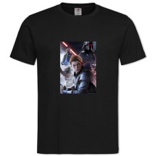 TStar Wars All Heroes -shirt with Print Star Wars All Heroes - 2XL black