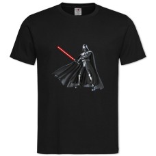 TStar Wars Hero Darth Vader Print -shirt with Print Star Wars Hero Darth Vader Print - 2XL black