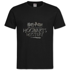 Футболка с принтом Гарри Поттер Магия Хогвардса - 2XL черная