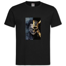 Футболка с принтом Пираты Карибского Моря Капитан Салазар Герой - 2XL черная