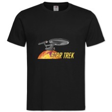 TStar Trek Logo -shirt with Print Star Trek Logo - 2XL black