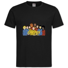 TStar Trek Heroes -shirt with Print Star Trek Heroes - 2XL black