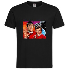 TStar Trek Comics Version -shirt with Print Star Trek Comics Version - 2XL black