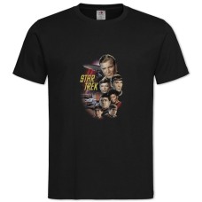 TStar Trek All Heroes -shirt with Print Star Trek All Heroes - 2XL black