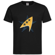 TStar Trek Sign -shirt with Print Star Trek Sign - 2XL black
