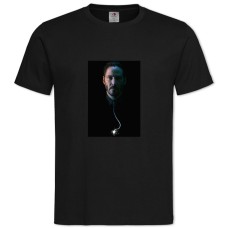 Футболка с принтом Джон Уик Герой - 2XL черная