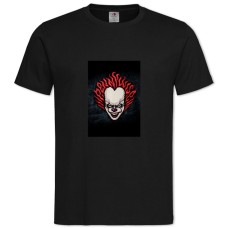 Футболка з принтом Воно Пеннивайз, Танцюючий Клоун Арт Версія - 2XL чорна