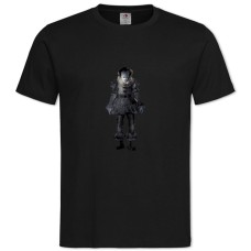 Футболка з принтом Воно Герой Пеннивайз, Танцюючий Клоун - 2XL чорна