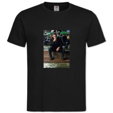 TTres Metros Sobre El Cielo Hugo Olivera -shirt with Print Tres Metros Sobre El Cielo Hugo Olivera - 2XL black