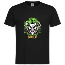 Футболка с принтом Джокер Арт - 2XL черная