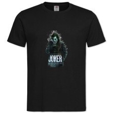 Футболка с принтом Джокер Принт - 2XL черная