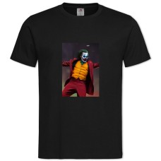 Футболка с принтом Джокер Пугающий Герой - 2XL черная