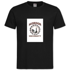 TThe Lord Of The Rings Mordor University -shirt with Print The Lord Of The Rings Mordor University - 2XL black