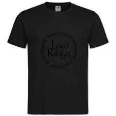 TThe Lord Of The Rings Black Logo -shirt with Print The Lord Of The Rings Black Logo - 2XL black