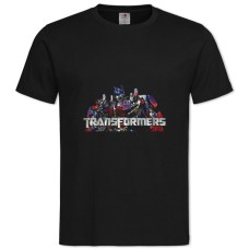 TTransformers Optimus Prime Logo -shirt with Print Transformers Optimus Prime Logo - 2XL black